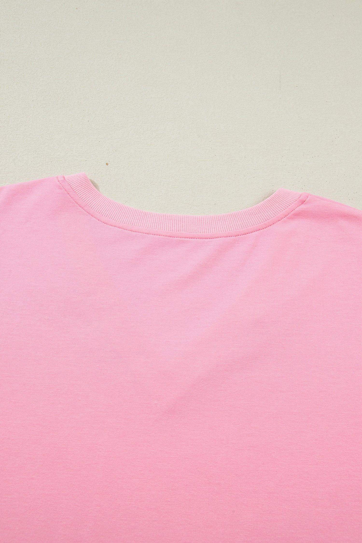 Bonbon V Neck Pleated Short Puff Sleeve Plus Size Blouse - Sweet Fashion Wholesale
