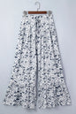 Beige Camo Print Wide Leg Casual Pants - Sweet Fashion Wholesale