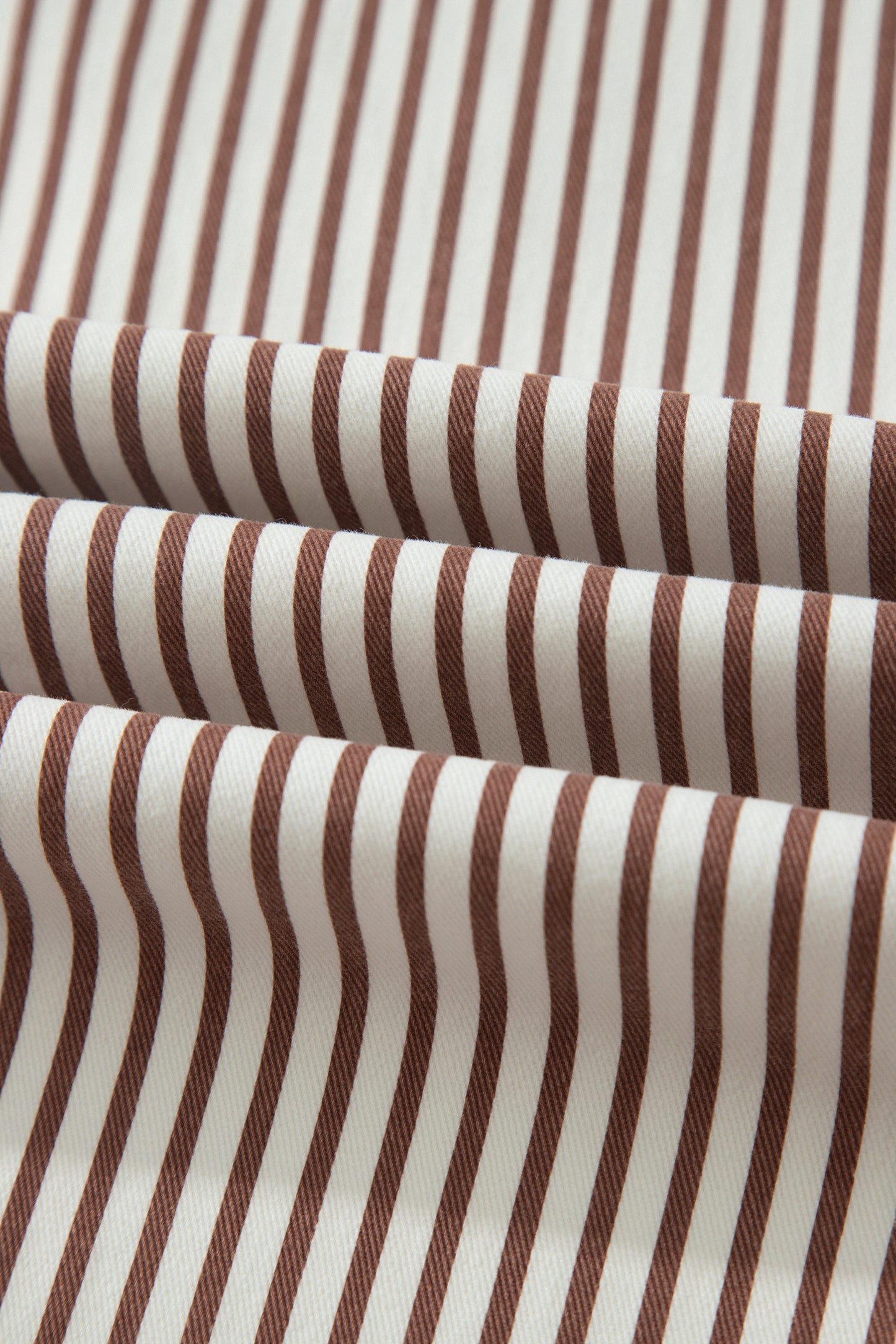Sky Blue Stripe Casual Barrel Jeans
