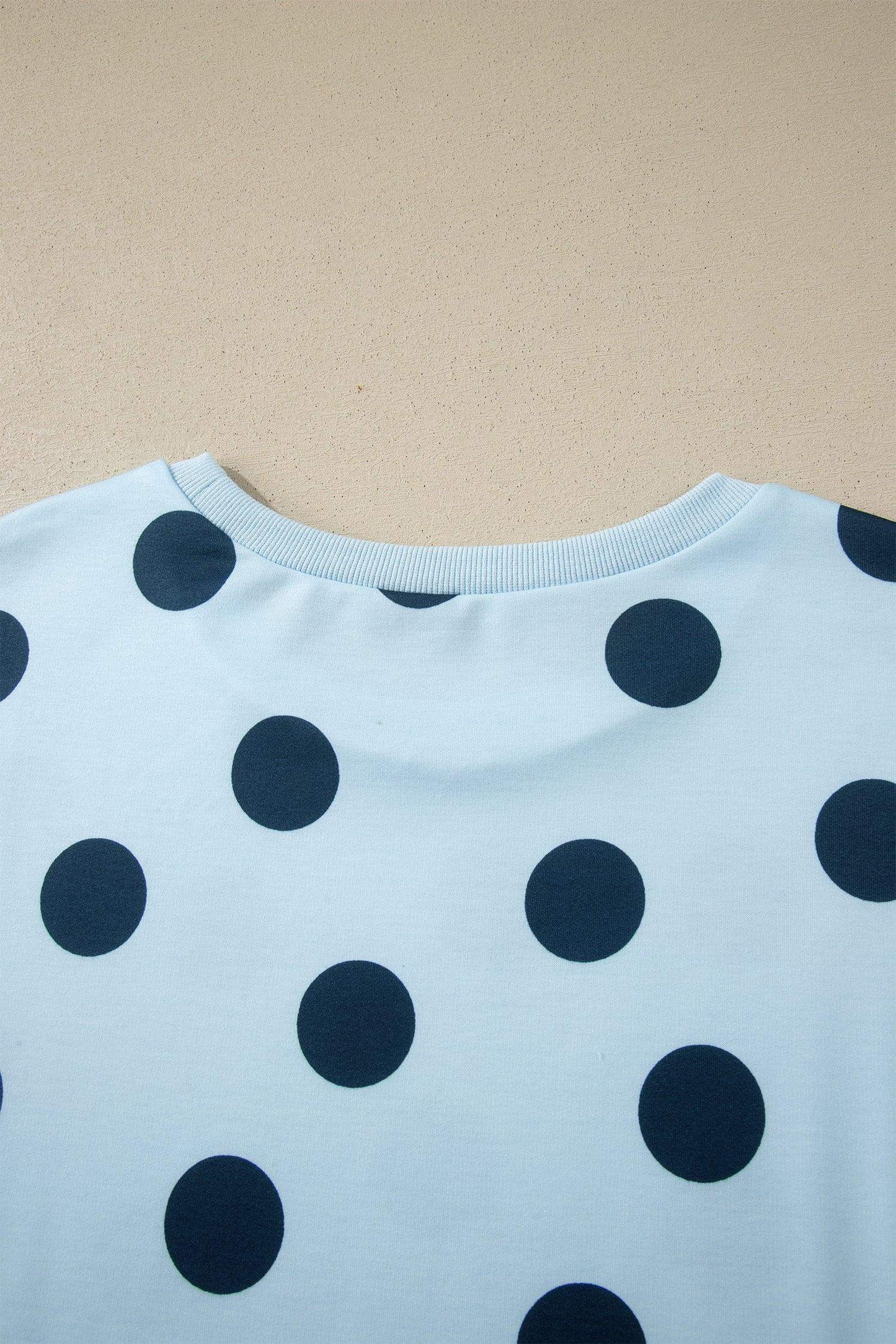 Pink Polka Dot Print Loose Tee Drawstring Elastic Waist Short Set - Sweet Fashion Wholesale