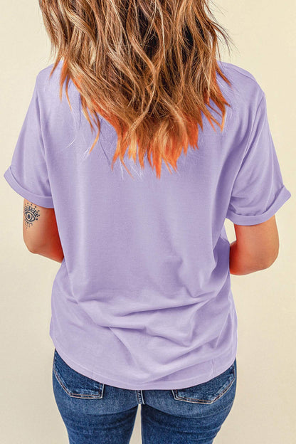Orchid Petal Catch me by the water Fishes Printed T Shirt