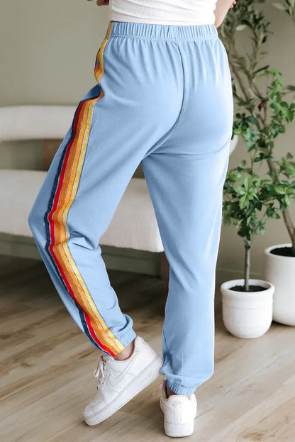 Dearlove Dark Grey Counting Rainbows High Waist Sweatpants