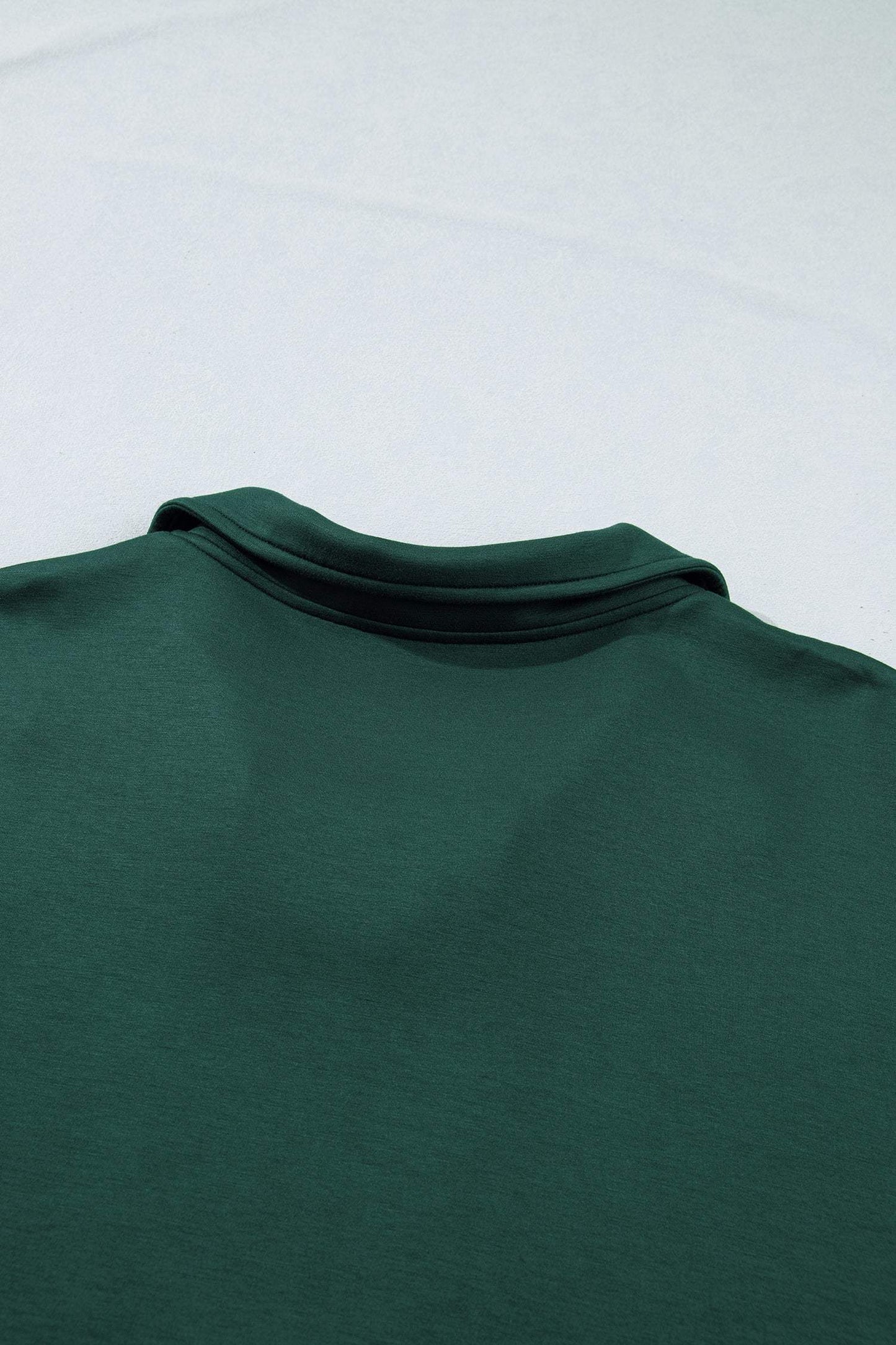 Evergreen Plus Size Glow Studded Zip up T Shirt Dress with Pockets