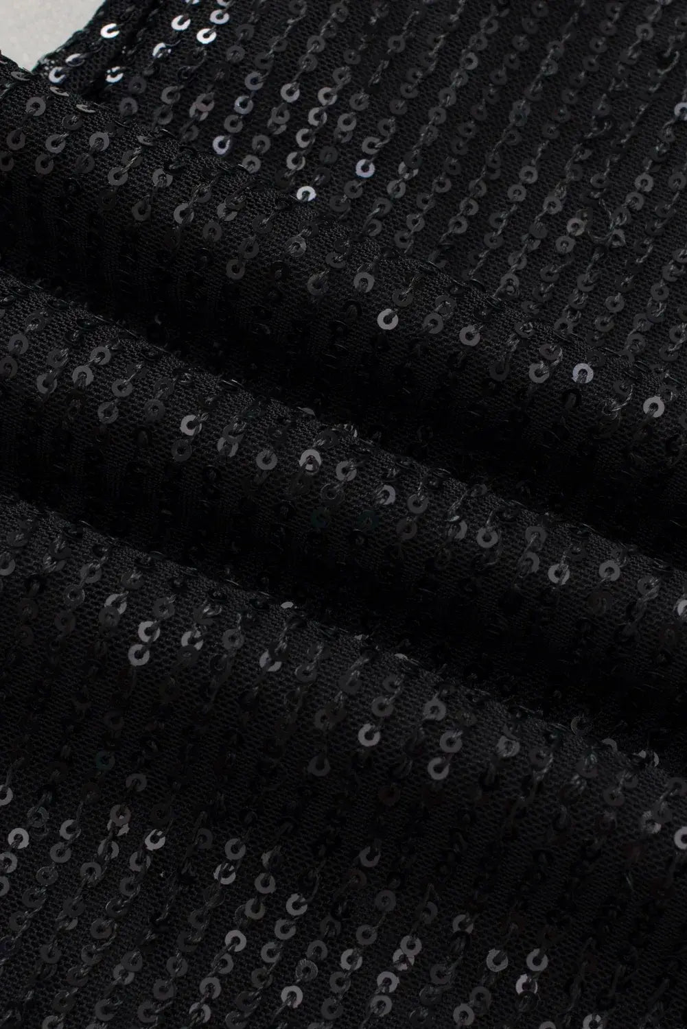 Black Sequin Wide Leg Pants - Sweet Fashion Wholesale
