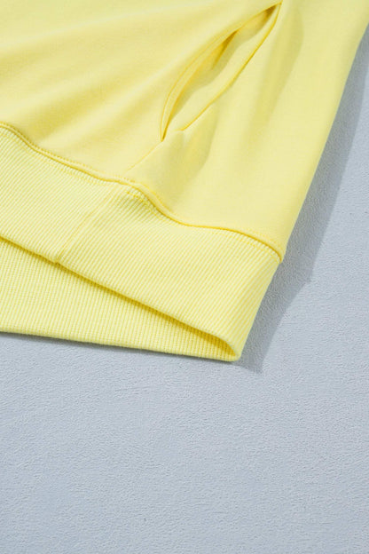 Sky Blue Solid Color High Neck Cap Sleeve Loose Top