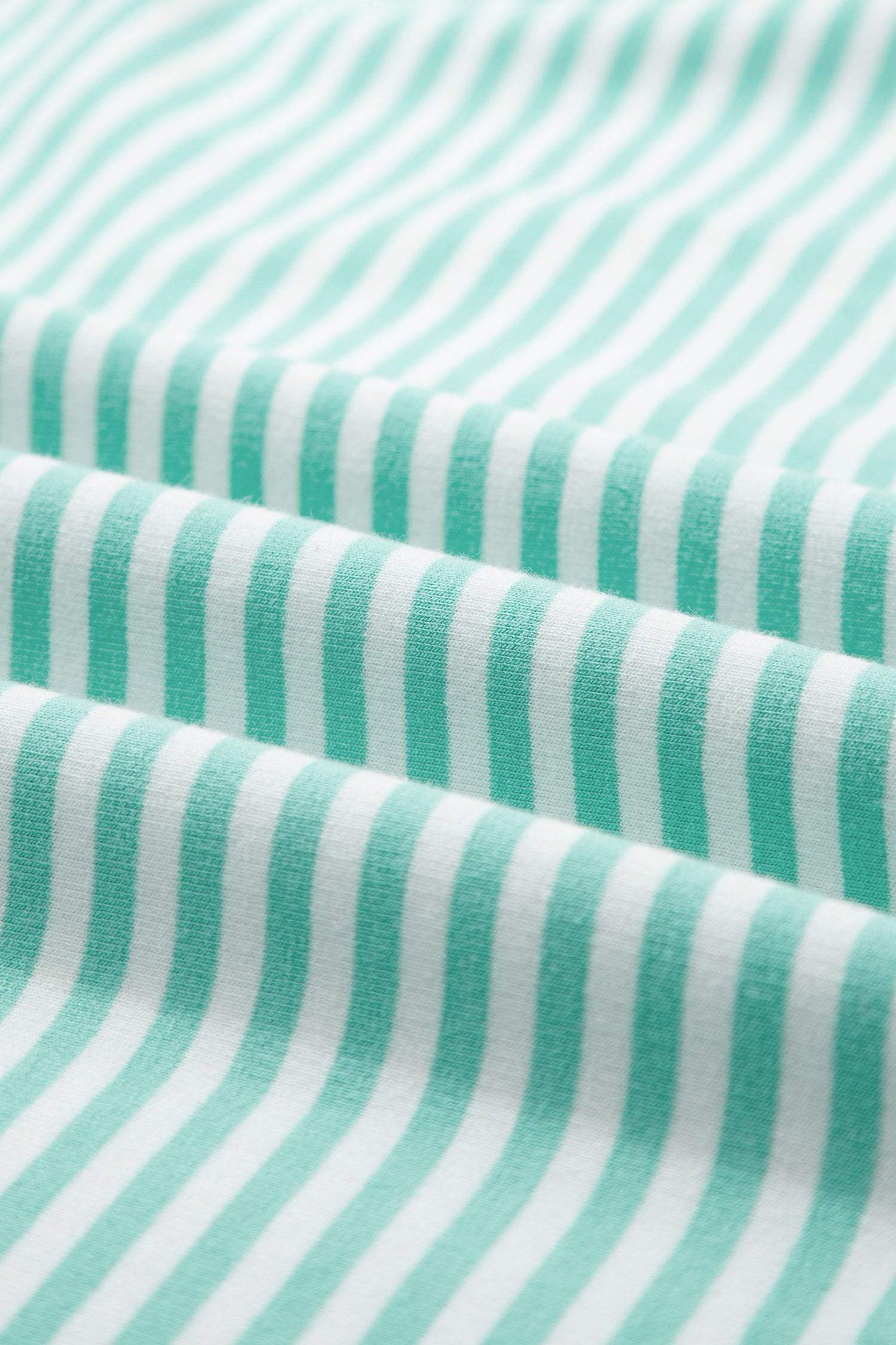 Sky Blue Stripe Oversize Mock Neck Sweatshirt and Shorts Set