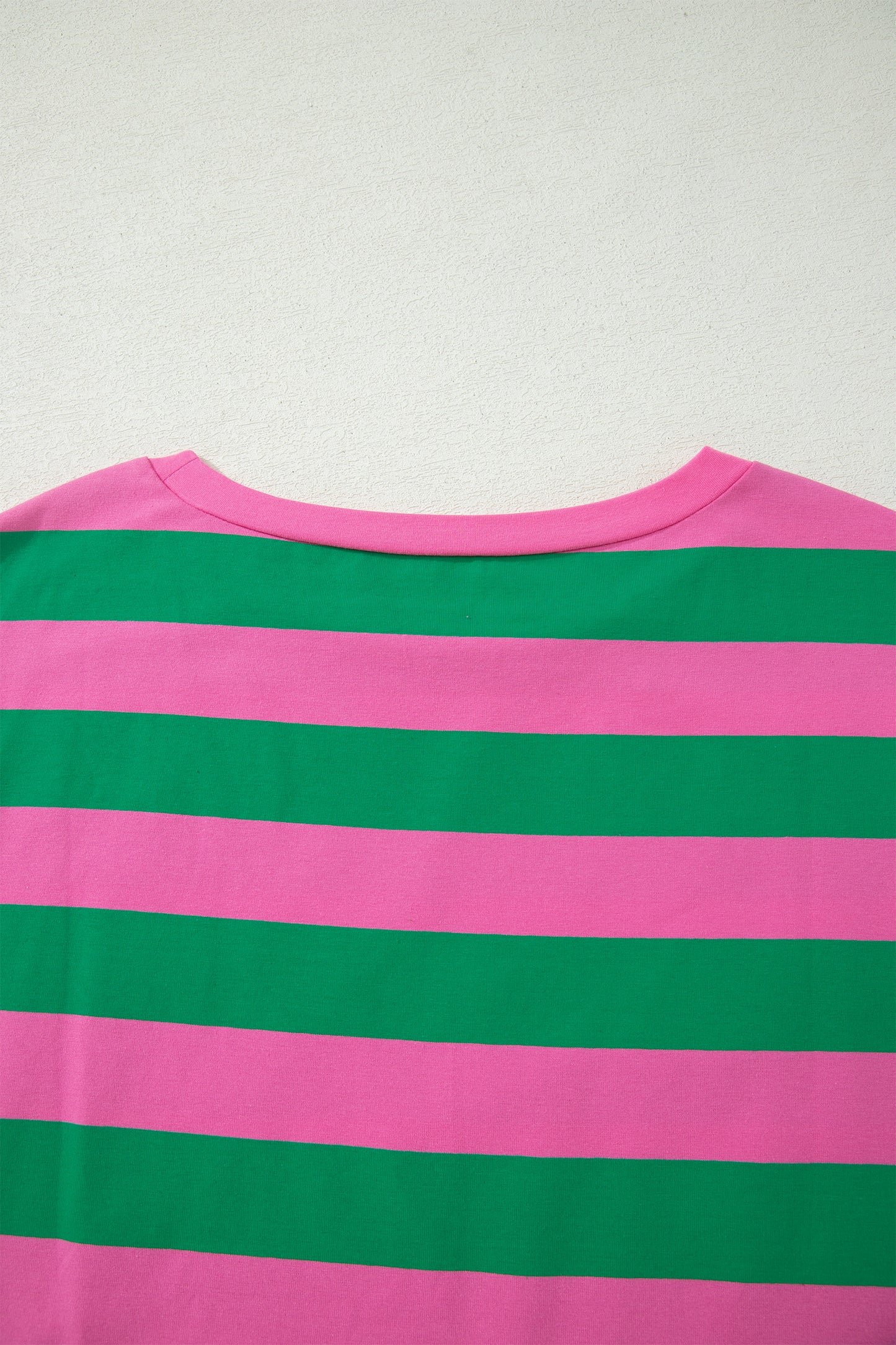 Rose Stripe Dolman Tee Drawstring Skort Athletic 2pcs Set