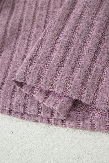 Bonbon Slim Ribbed Mineral Wash Tank Top