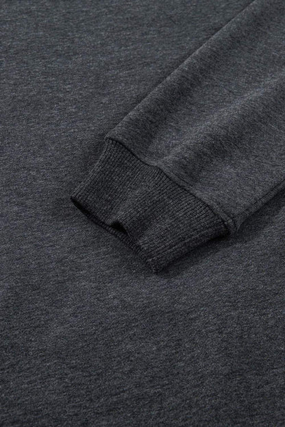 Carbon Grey Cowboy Queen Card Drop Shoulder Graphic Sweatshirt