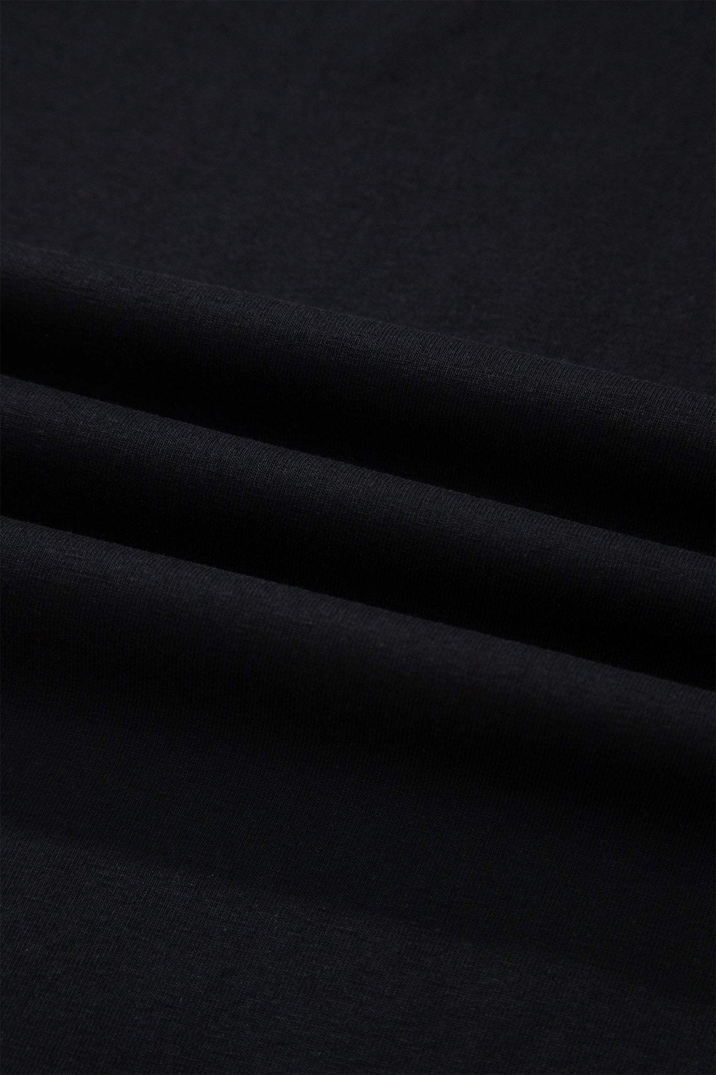 Black Varsity Striped Short Sleeve Crew Neck T Shirt